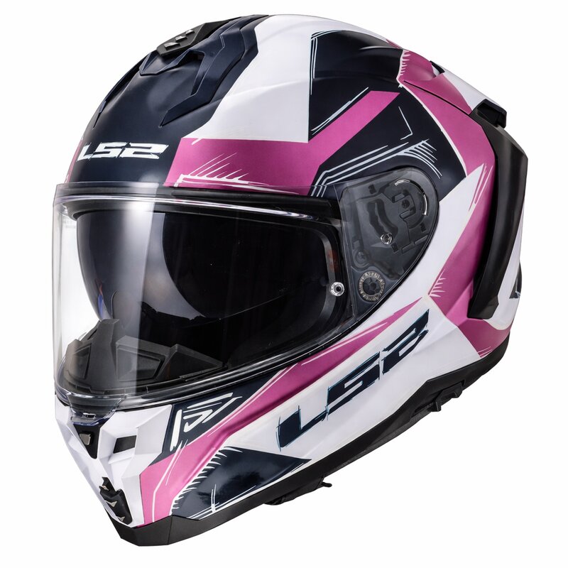 Ls2 Challenger 2 Flaman Lavanta Kask