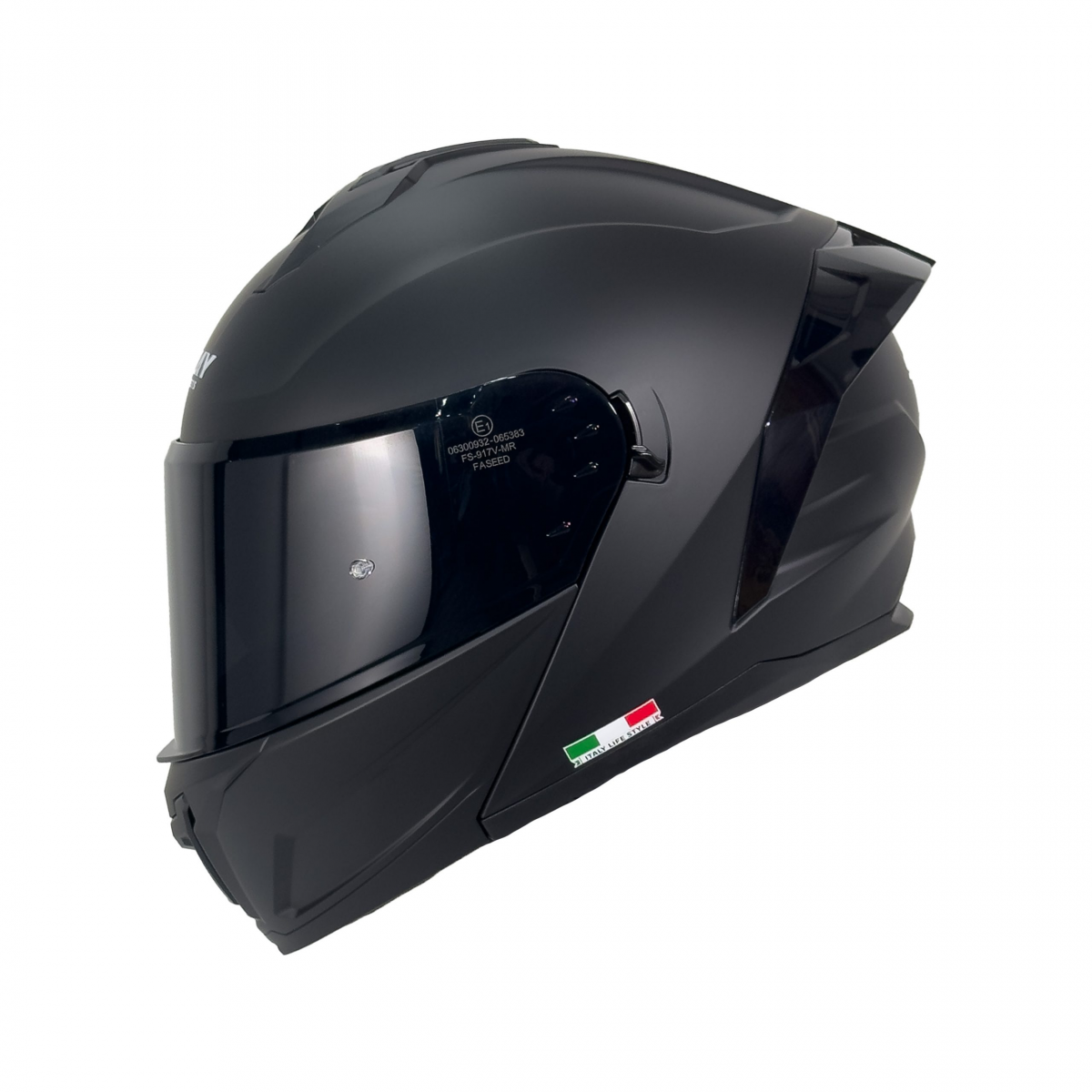 Sway Sw 919 Çene Açılır Kask Mat Siyah